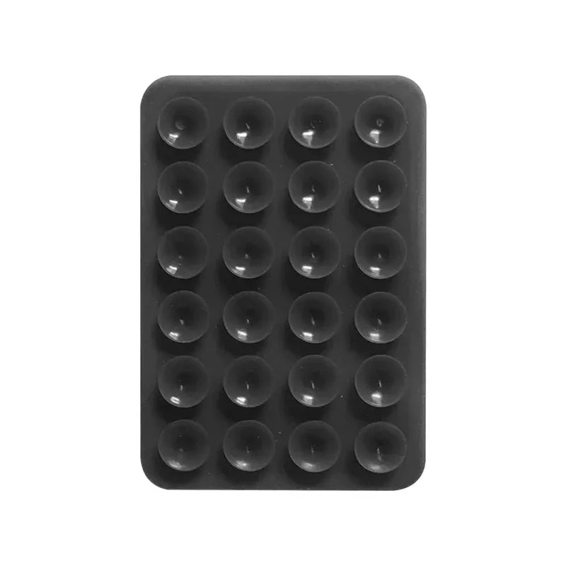 Silicone Suction Phone Holder Mat Multifunctional Suction Cup Wall Stand Square Anti-Slip Single-Sided Case Mount Back Sticker