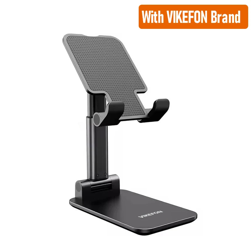 Multifunction Foldable Mobile Phone & Tablet Holder – Telescopic Desktop Stand, Lazy Bracket & Live Stream Mount