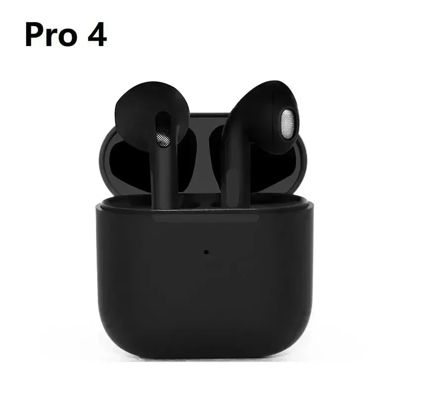 Pro 4 TWS Wireless Headphones – Waterproof Bluetooth 5.0 Earbuds with Mic, Compatible with Xiaomi & iPhone