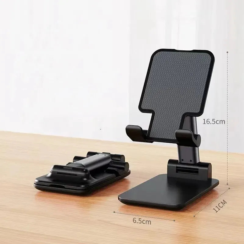 Multifunction Foldable Mobile Phone & Tablet Holder – Telescopic Desktop Stand, Lazy Bracket & Live Stream Mount